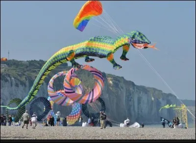 Quel est ce festival reconnu au niveau international qui se tient tous les deux ans en septembre et qui transforme la ville de Dieppe et son front de mer en un gigantesque terrain de jeu ?