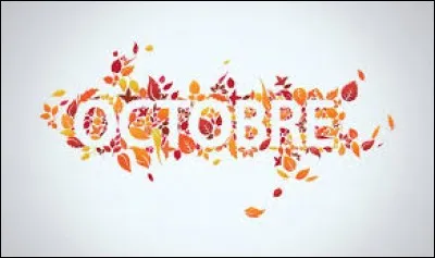 Comment dit-on "octobre" en anglais ?