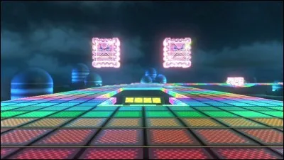 Il est désormais possible de jouer sur la route Arc-en-ciel depuis la mise à jour, seulement c'est la route Arc-en-ciel de quel Mario Kart ?