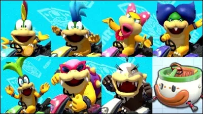 Tous les Koopalings sont-ils présents depuis cette mise à jour du jeu ?