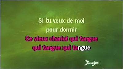 "Chariot" : Artiste n°1 ou artiste n°2 ?