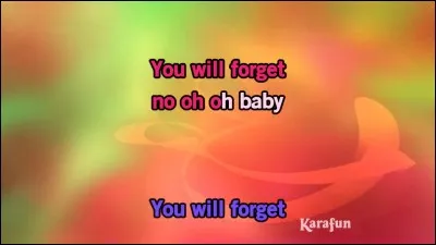 "Tu m'oublieras" : Artiste n°1 ou artiste n°2 ?