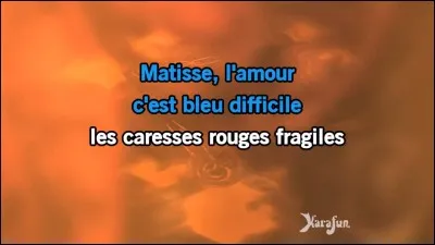 "L'amour à la machine" : Artiste n°1 ou artiste n°2 ?