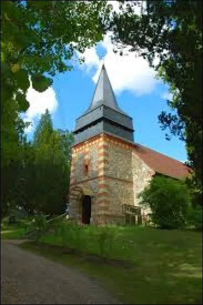 Voici l'église orthodoxe de Chauvincourt-Provemont. Village Eurois, il se situe dans l'ancienne région ...