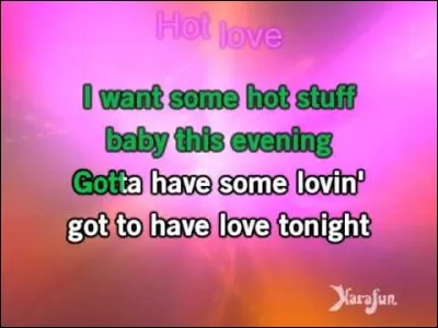 "Hot Stuff" : Artiste n°1 ou artiste n°2 ?