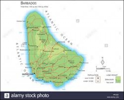 A quel continent est rattachée l'île de la Barbade ?