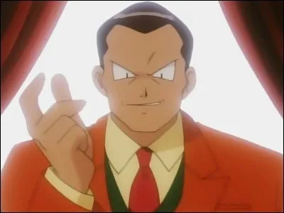 Comment s'appelle le boss de la team Rocket ?