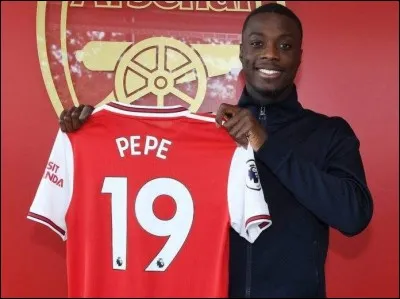 Combien a coûté le transfert de Nicolas Pépé de Lille vers Arsenal ?