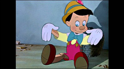 Dans quel dessin animé voit-on une marionnette, fabriquée par un certain Gepetto, qui devient vivante et ment régulièrement (son nez s'allonge a chaque mensonge) ?