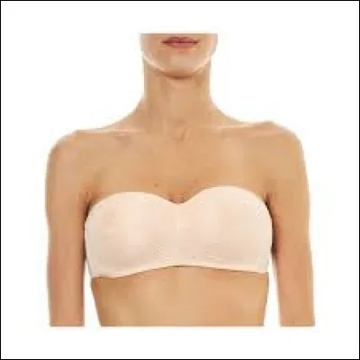 Comment s'appelle ce modèle de soutien-gorge sans bretelles ?
