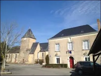 Ancienne commune Mayennaise, Ampoigné se situe en région ...
