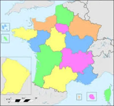 Avant la r&eacute;forme territoriale, quatre r&eacute;gions &eacute;taient compos&eacute;es de 8 d&eacute;partements.