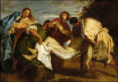 À qui doit-on "La Mise au tombeau" ?