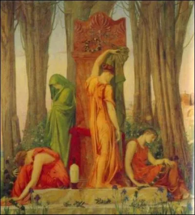 "Alecte sur le tombeau d'Agamemnon" est une uvre de l'artiste :