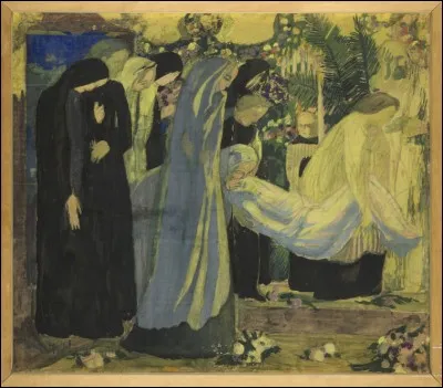 Qui a peint "L'Ensevelissement ou Mise au tombeau" ?