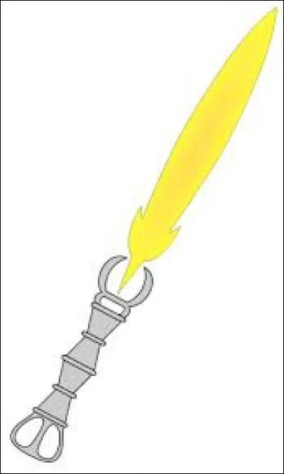 À qui appartient l'épée du dieu du tonnerre ?