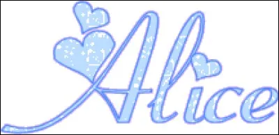 Durant quelle décennie le nombre de naissances des Alice était vraiment en baisse ?