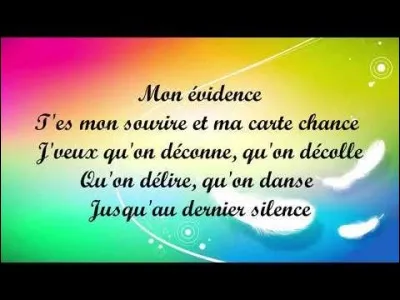 Quelle chanson commence par : "J'veux des problèmes, j'veux qu'tes galères deviennent les miennes" ?