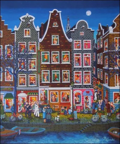 Complétez les paroles de la chanson de Brel : "Dans le port d'Amsterdam, y a des marins...