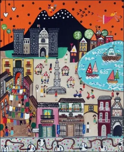 Sur quelle côte italienne est située la ville de Naples ?