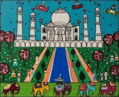 Dans quelle ville peut-on admirer le Taj Mahal ?