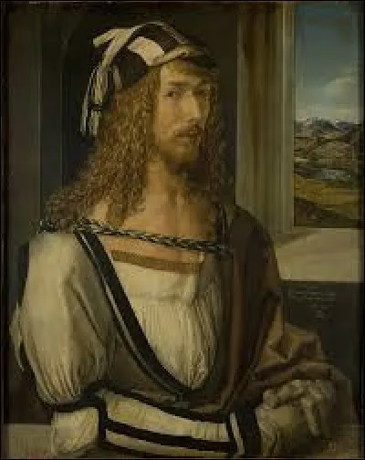 Ce peintre allemand, auteur de cet autoportrait, c'est ... Dürer