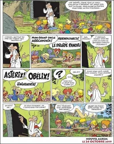 Quel album d'Astérix a été édité en 2019 ?