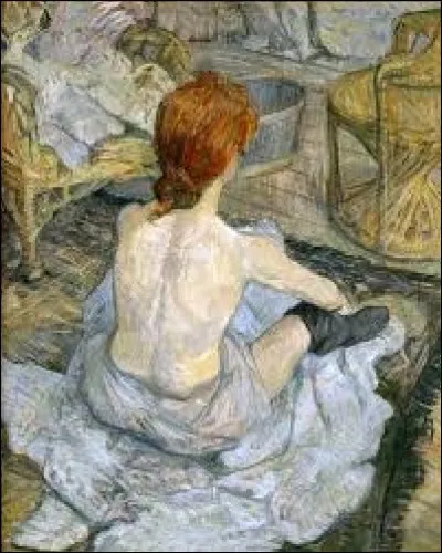 Qui a représenté cette femme au chignon vue de dos ?