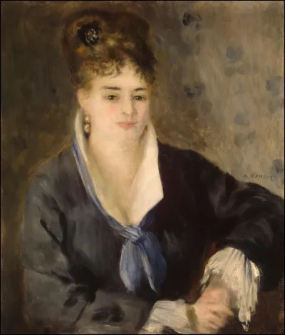 Qui est le peintre de cette femme ?