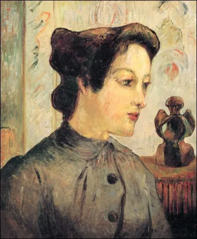 Voici "La Femme au chignon", par le peintre :