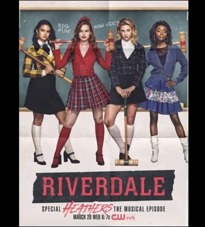 Quelle chanson fait partie de la comédie musicale "Heathers" dans Riverdale ?