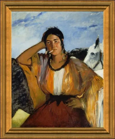 Voici sa "Gitane avec une cigarette" :