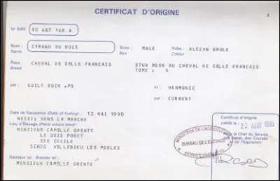 De quoi est composé le livret de signalisation du cheval ?