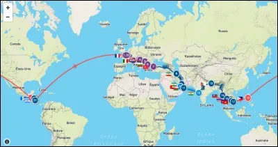 En 1989, la journaliste Nellie Bly se lance sur les traces de Phileas Fogg pour effectuer un tour du monde, elle parcourt 40 000 km en combien de temps ?