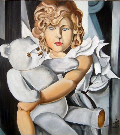 Qui est l'artiste qui a peint "Mademoiselle Ploum" ?