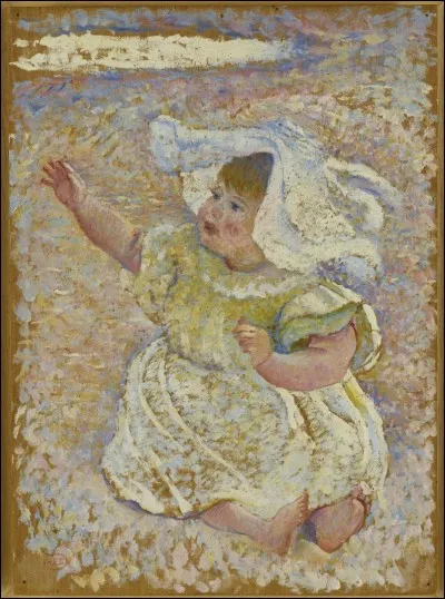 Qui a peint "Étude pour une mère jouant avec un enfant" ?