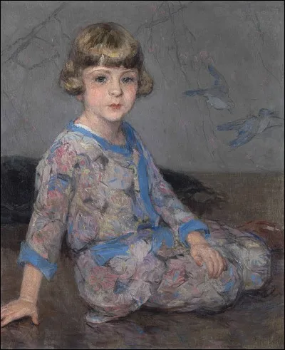 Qui est le peintre de "L'Enfant au kimono" ?