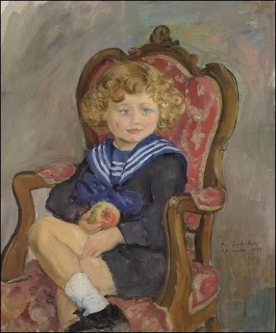 Qui a réalisé le portrait de cet enfant ?
