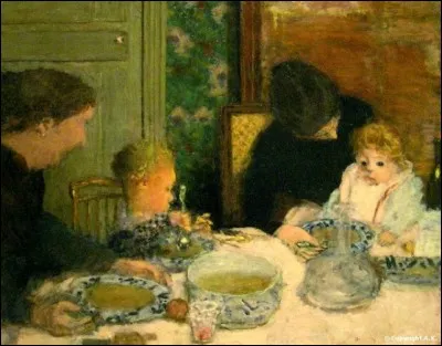 Qui a peint "Le Repas des enfants" ?