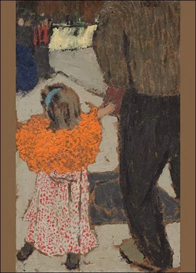 Qui a représenté cet "Enfant portant une écharpe ?