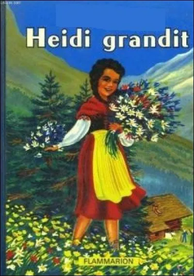 Qui a écrit la série de livres "Heidi" ?