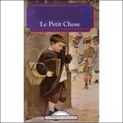 Qui a écrit "Le Petit Chose" ?