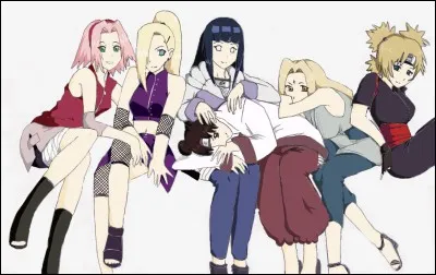 Quelles sont les compagnes de Naruto, Sasuke, Shikamaru, Sai ?