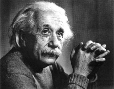 Ce physicien, célèbre par ses travaux sur la relativité, prix Nobel en 1921, se prénomme ...