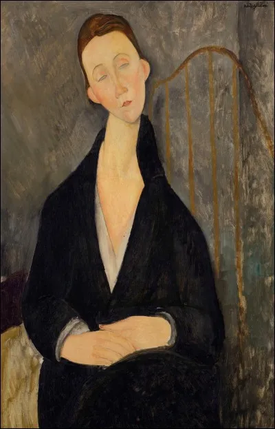 Le peintre et sculpteur italien, auteur de nombreux portraits aux formes étirées, c'est ... Modigliani.