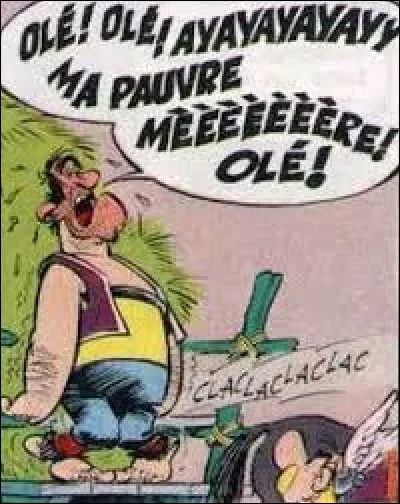 Déguisé en hispanique, Nonpossumus se fera appeler Surlepondavignon y Danson.