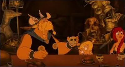 Dans le film d'animation "Astérix et les Vikings", Grossebaf a une femme qui se nomme Vikéa.