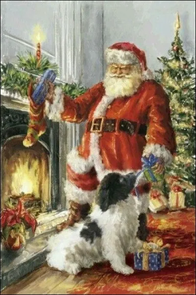 Et où va-t-il déposer les cadeaux ?