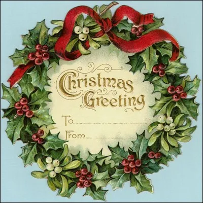 On mettra cette jolie couronne sur la porte. Avec quoi est-elle faite ?