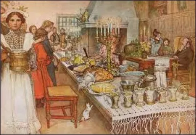 Quel est le grand repas prévu le 24 au soir ?